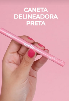 Caneta Delineadora Preta MELU - comprar online