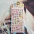 sticker con glitter KAWAII