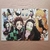 8 POSTERS demon slayer - tienda online
