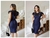 JARDINEIRA JEANS COM ELASTANO - Tubinho - comprar online