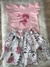 CONJ. INFANTIL - Rosa com saia floral