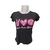 BLUSINHA PEACE LOVE FLOWER - Preta