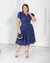 VESTIDO GODE MODA EVANGELICA - Azul jeans