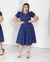 VESTIDO GODE MODA EVANGELICA - Azul jeans - comprar online