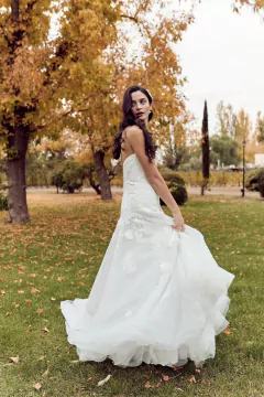 Vestido de Novia Luna Strapless by Rosa Clara
