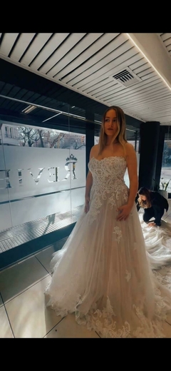Vestido de Novia Strapless Sofia