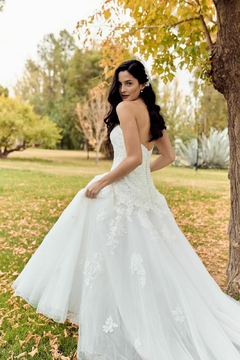 Vestido de Novia Luna Strapless by Rosa Clara