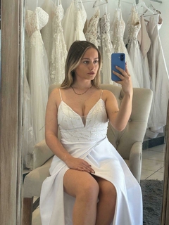 Vestido de Novia ALMA Paillete - comprar online