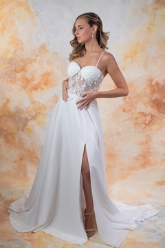 Vestido de Novia Olliana Strapless - REVIEW