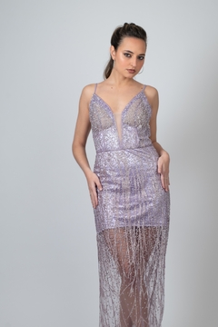 Vestido Glam Lila Regina - tienda online
