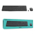 Kit Teclado e Mouse sem fio MK235 Com Conexão USB e Layout ABNT2 Cor Cinza Logitech