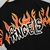 Playera Palm Angels Flames - ReaLuxe Mx