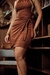 VESTIDO C/ ABA SOBREPOSTA - loja online