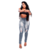 Calça Feminina Jeans Cinza Rasgada: Efeito Rasgado Trendy - Just Jeans
