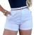 Kit 2 Short Jeans Feminino Cintura Alta com Cinto Cores