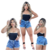 Imagem do Short Jeans Feminino Barra Desfiada Cintura Alta Marmorizado