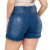 Imagem do Kit 2 Shorts Jeans Femininos Plus Size Lavagens Clara
