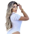 Body Feminino Malha Ribana Princesinha com Laço Cores - comprar online