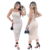 Vestido Feminino Tomara que Caia Bege Longo na internet