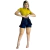 Salopete Jeans Feminina Jardineira Escura: Elegância E Denim - comprar online