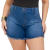 Kit 2 Shorts Jeans Femininos Plus Size Lavagens Clara - comprar online