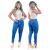Calça Jeans Feminino Cintura Alta Body Regata Bege na internet