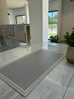 Full lino gris 0.6 x 1.19 m - comprar online