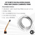 10 Bico Valvula Roda Raiada Pneu S/ Camara Caminhao 111mm - comprar online