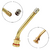 Kit 50 Bico Valvula Roda Ferro Pneu S Camara Caminhao 120mm