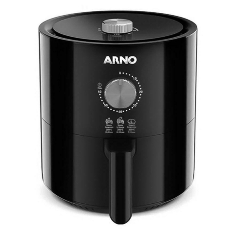 FRITADEIRA ARNO AIRFRY ULTRA MECA 4,2L 127V PRETA