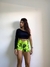 Short 2 Formas de Usar - Amarelo Neon
