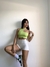 Short Branco Sem Transparência - ANND FIT