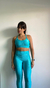 Conjunto Poliamida - Azul bebê   - comprar online