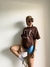 Camiseta Oversized Marrom - loja online
