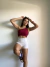Cropped Um Ombro Só - Vinho - loja online