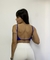 Top Costas Abertas - Azul   - ANND FIT