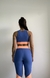 Conjunto Calça e Cropped Bicolor Recortes | Poliamida - ANND FIT