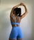 Conjunto Bermuda e Short | Costas Trançadas | Azul Bebê       na internet