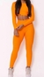 Conjunto Manga Longa [Laranja Neon] na internet