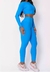 Conjunto Manga Longa [Azul] na internet