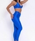 Imagem do Conjunto Calça Cós Cruzado e Top [Azul Bic]