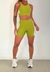 Conjunto Short e Top [Verde Valley com Branco] na internet