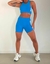 Conjunto Short e Top [Azul Claro com Branco] na internet