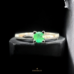 Anillo / Esmeralda Redonda - buy online