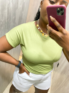 BLUSA MANGA DOBRADA VISCOLACRA