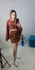 Conjunto Saia e Cropped