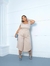Macacão plus size pantacourt