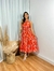 Vestido midi floral - comprar online