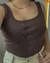 Blusinha canelado Regata