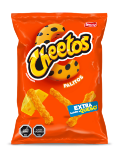 Cheetos palitos extra queso 50gr